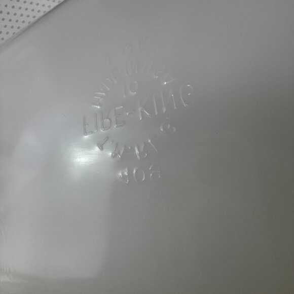 Vintage Fire King Lustre Bakeware Loaf Pan Loaf Dish #409 Glass USA - Picture 5 of 10